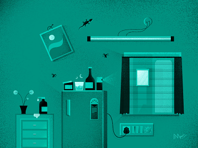 TIMEMACHINE ROOM - illustration Days illustration