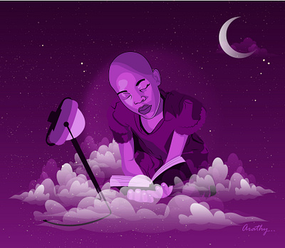 Purplenight design digitalart illustration vector