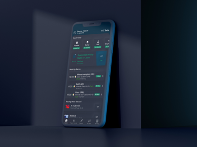 Neuomorphic Dark Theme betting dark theme mobile neumorphic