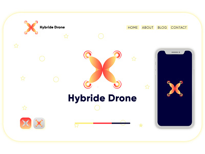 DRONE LOGO app colorful art colorful logo company drone drone app drone concept drone logo drone website gradient logo hybrid drone hybrid drone illustration logo logo templet logodesign mobile mobile app design others ui