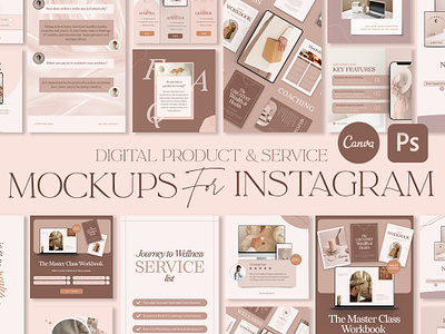 Product Mockup Instagram CANVA PS