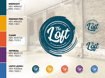 The Loft by Class with a Glass loft logo rental space washington wenatchee