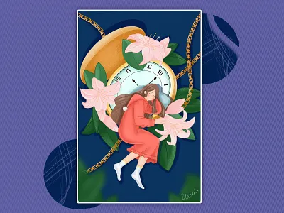 Time life series - early rise（Original） illustration
