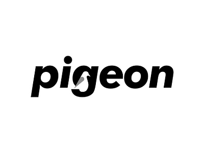 pigeon animal logo bird bird icon bird logo birds clean dove flat design gradient icon identity illustration logo mark minimal minimalistic modern logo negative space logo organic pigeon smart logo