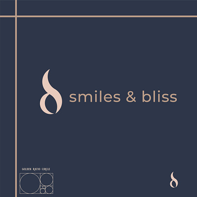 Smiles Bliss v1 Logo Design brand identity branding fitness logo flat icon identity identity design logo logo design logotype minimal minimalist logo design smile