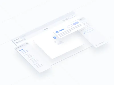 Design Exploration #8 clean ui comment design exploration design system exploration exploring feedback figma figmadesign illustration interface isometric isometric design isometric illustration isometric interface saas startup startups ui ux