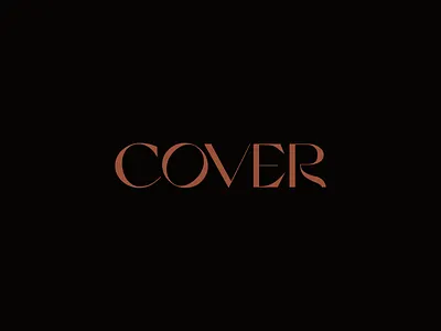Cover Fashion Magazine Logo Concept branding clothes cover design fashion fashion magazine flat haute couture logo magazine typography vector