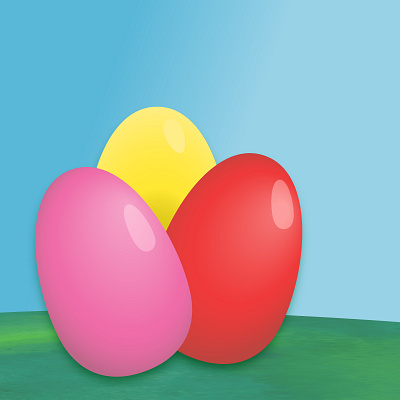 Easter Eggs design easter eggs illustration weekday warmup