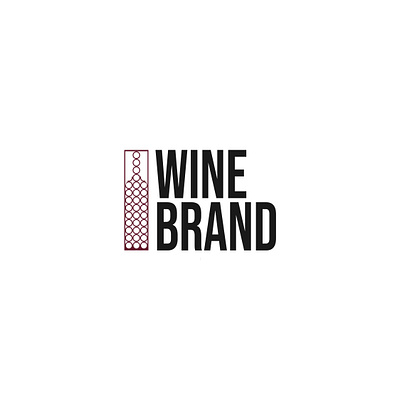 Wine Brand Logo branding design illustration logo wine