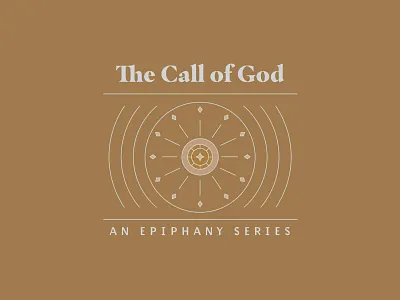 Liturgical Series 2/5 badge bible brand branding christian church design detail epiphany flyer god gold illustration jesus logo ministry monoline sermon stars typography