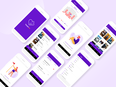 TicketAr app design illustration ui ux vector