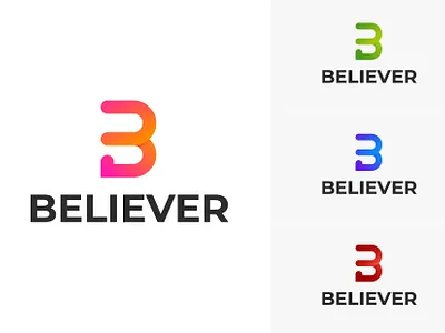 Modern Logo Design For Believer branding design graphic design illustration logo logo design minimal minimalist modern