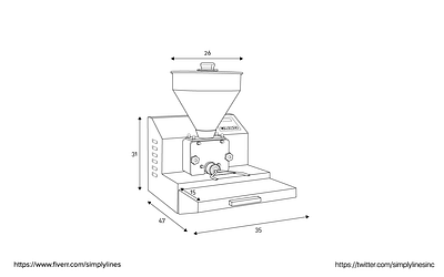Today's Illustration - Client Work adobe design download fiverr illustration illustrator lineart product design vector