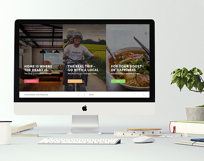 Christina's Vietnam - Website design desktop holiday website interface ui uidesign user experience user interface vacation website vietnam web design web site
