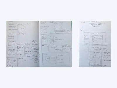 LegalSite sketches app process sketches ui ux