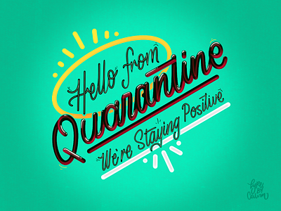 Hello from Quarantine applepencil art artspotlight communityovercompetition creative design digitalart goodtype goodvibesonly handlettering inspiration ipadlettering ipadpro likeforlike love motivation myteam picoftheday procreate typebycalvin