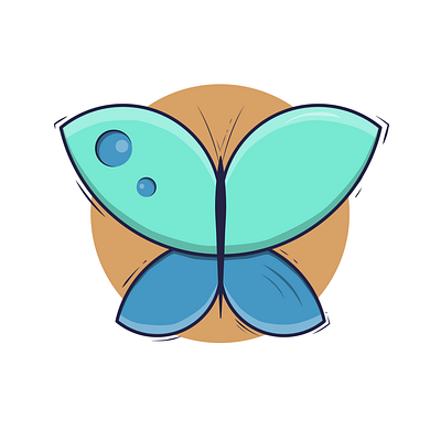 Butterfly - Flat Designs adobe adobeillustator branding design graphicdesign graphics greece illustration illustrator inspired vector