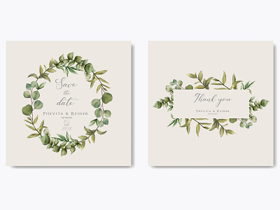 Elegant wedding invitation template with eucalyptus leaves background beauty bouquet bridal card celebrate eucalyptus floral flower frame illustration invitation leaf love mariage savethedate template watercolor wedding wreath