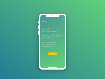 Vinto - User Onboarding ui