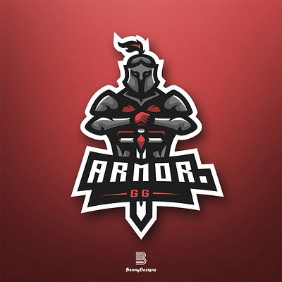 "Armor GG" eSports Logo design eagle esportlogo esports mascot mascot design mascot logo mascotlogo