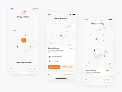 💊 Drugstore E-commerce Mobile App Part 2 app design drugstore ecommerce icon localization location map mobile mobile app pin shop store ui ux