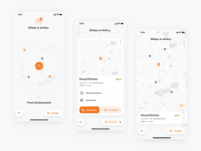 💊 Drugstore E-commerce Mobile App Part 2 app design drugstore ecommerce icon localization location map mobile mobile app pin shop store ui ux