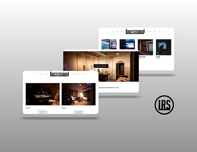 Web & Mobile Design for Lokey Recording Studios logodesign mobiledesign web webdesign