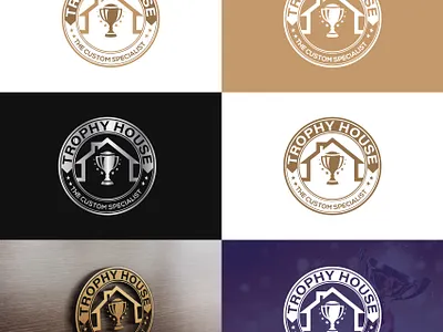 Trophy House logo companylogo design trophy house trophy house trophy house logo trophy house logo trophy logo