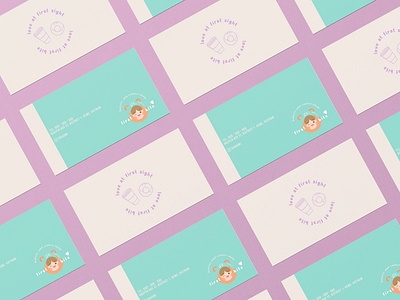 'first bite' - Business card branding design logo