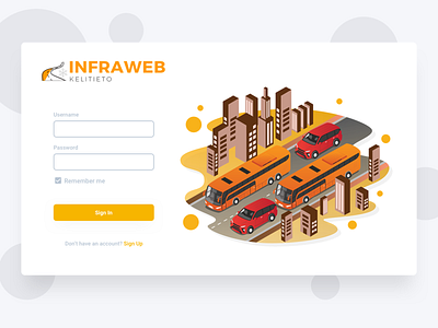 Infraweb redesign screens app design minimal ui ux web