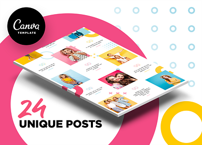 Instagram Puzzle Template for Canva. brand branding branding concept branding design canva design canva template instagram instagram banner instagram canva instagram layout instagram marketing instagram post instagram posts template instagram puzzle instagram puzzle template instagram template key social media socialmedia visual