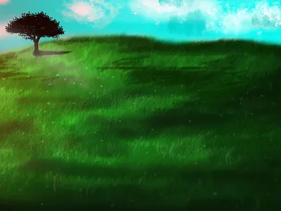 Digital Art art cartoon character design digital digital art digital painting funny character graphic graphics grass photoshop social media