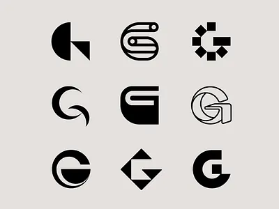 Letter G exploration bold brand identity branding g logo geometric letter exploration letter g lettermark lettermark logo lettermarkexploration letters logo logo design logotype minimal monogram type typography