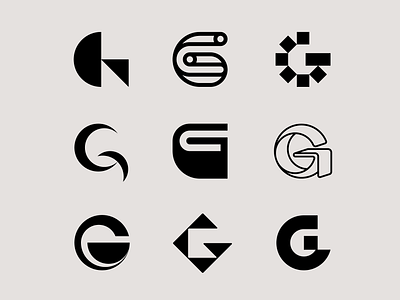 Letter G exploration bold brand identity branding g logo geometric letter exploration letter g lettermark lettermark logo lettermarkexploration letters logo logo design logotype minimal monogram type typography