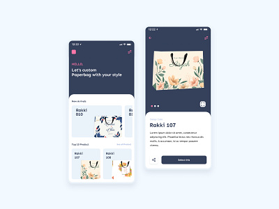 Shopping App figma homepage landingpage mobile app mobile ui photoshop prototype