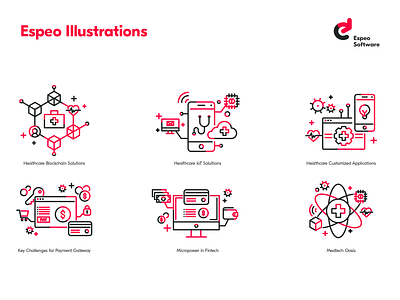 Espeo Illustrations last part branding flat icon illustration minimal vector