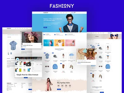 Fashiony - Fashion Ecommerce Theme business creative ecommerce joomla joomla template joomlabuff online shop online store shopping cart webdesign