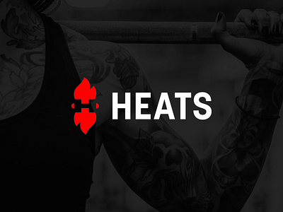 Heats - Brand and Identity brand agency brand and identity brand identity brand identity design branding branding and identity branding design h logo identity logo logo design logo icon negative space negative space logo red branding smart logo sports design sports logo sports logo design vector