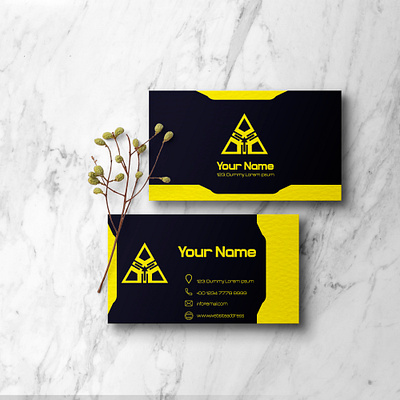 sample 2 brand branding business card business card design business card mockup business card template business cards design flat icon illustration illustrator professional business card vector