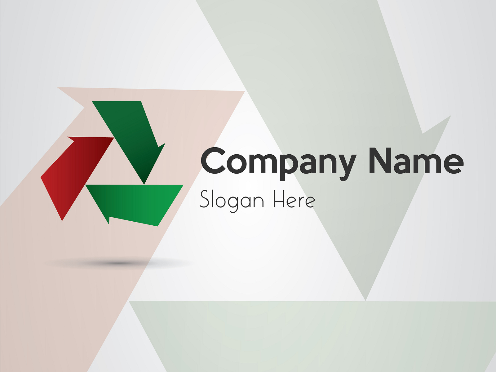 Recycle Logo Template by studio pencil art on Dribbble