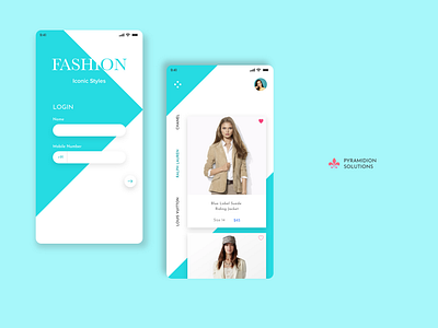 Clothing store app UI Design adobexd appdesign clothing designstudio fashionapp minimal uidesign uidesigner uiux uxdesign