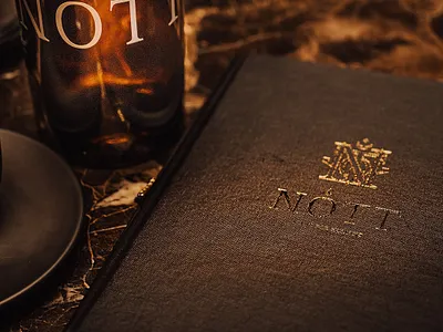 Nótt bar branding cafe coffee drink hotel logo logotype menu restaurant