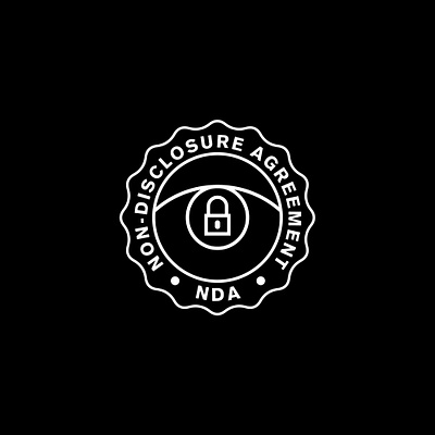 NDA seal - Inspired by Dribbble PRO badge :) artwork badge brand branding concept creative creatives design design asia design manila designer designmnl emblem graphic graphic design identity logo portfolio symbol