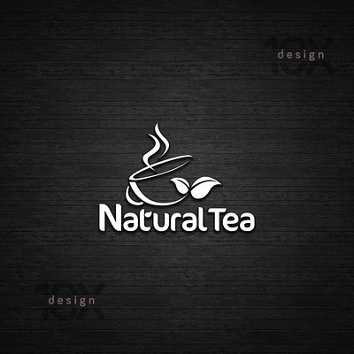 Natural Tea Sample Logo Design branding design illustration illustrator logo vector