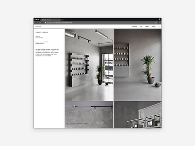 MINERAL Concept Store 001 cannabis cbd ecommerce ecommerce design ecommerce shop gatsby headless health hemp mineral online products shop shopify shopify plus store