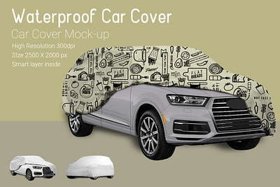 [FREE MOCK-UP] Car Cover PSD Mock-up automotive mockup car mockup carwrap mockup design mockup mockup design mockup psd mockup template psd mockup