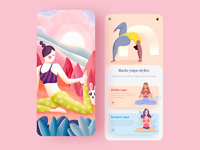 Daily UI - 03 app app design app ui application cler design mobile mobile app ui ux workout yoga