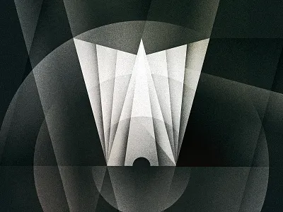 W 36daysoftype art deco drop cap futurist goodtype illustration illustrator letter lettering noir texture type typography vector w