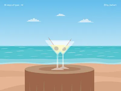 36 Days of Type | Letter W 36days 36daysoftype 36daysoftype07 adobeillustrator artwork artworks design graphicdesign illustration vector