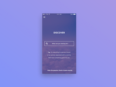 Owly Discovery UI Mock ui